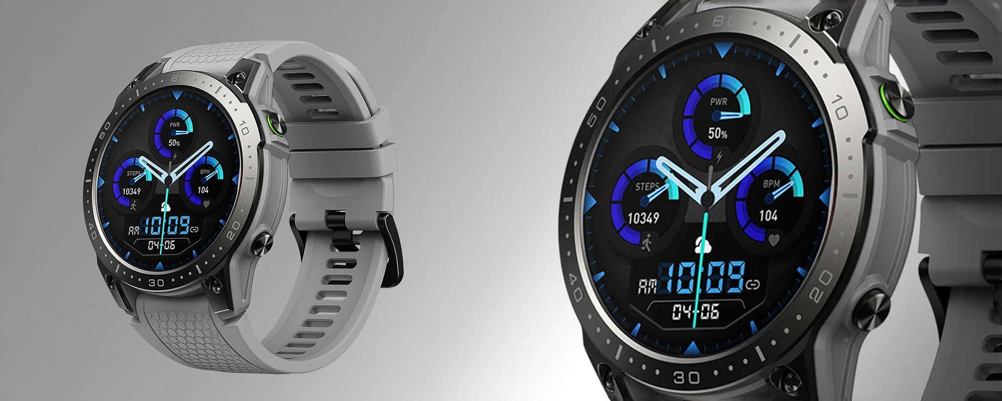 Smartwatch Zeblaze Ares 3 Pro - szary